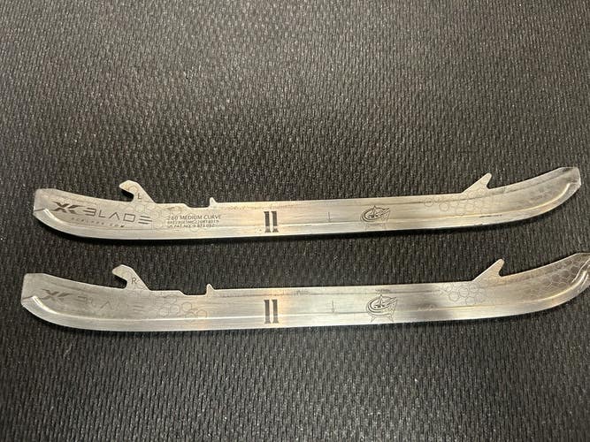 XC Blades NHL Pro Stock Hockey Runners Bauer Edge Skates Steel 280