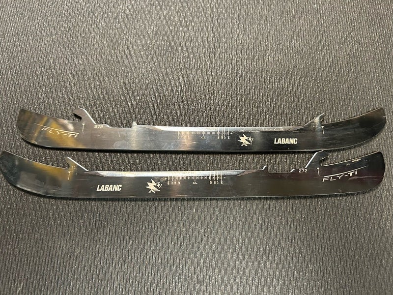 Pro Stock Bauer Fly-Ti Hockey Powerfly LS Edge Holder Skates Steel Blades 272