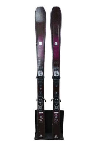 USED 2023 Salomon Aira 76 ST Skis 150cm with Salomon Lithium 10 Bindings