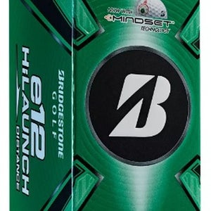 Bridgestone e12 HiLaunch Distance Golf Balls (White, 3pk) 1 Sleeve 2025 NEW