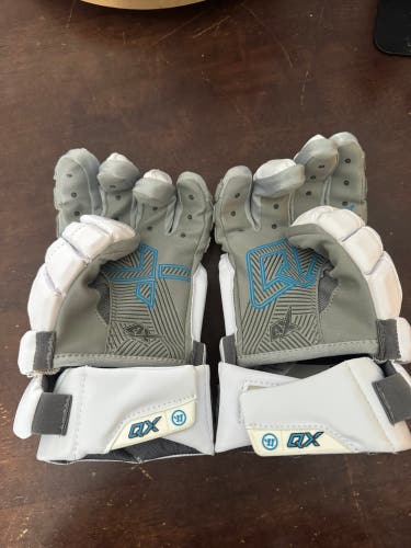 Warrior EVO QX Lacrosse Gloves Extra Large (New)