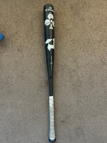 2022 DeMarini The Goods One Piece Alloy BBCOR Certified Bat (-3) 30 oz 33" (Used)
