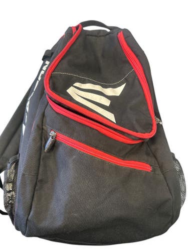 Used Easton BALL BACKPACK BB/SB Player Backpack Black And Red SM 11862-S000092341