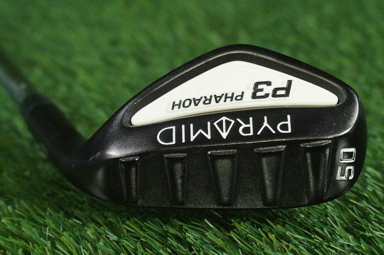 Pyramid P3 Pharaoh 50 Wedge Gap Attack Approach Steel Shaft Right Handed RH