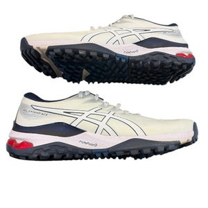 Used Asics Mens Golf Shoes White Senior 10.5 11873-S000230364