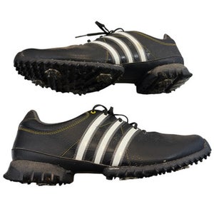 Used Adidas Mens Golf Shoes Black Senior 11.5 11873-S000230402