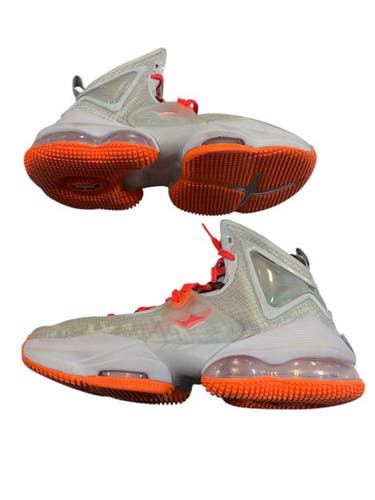 Used Nike LEBRON Basketball Shoes Grey Junior 04 11873-S000230392