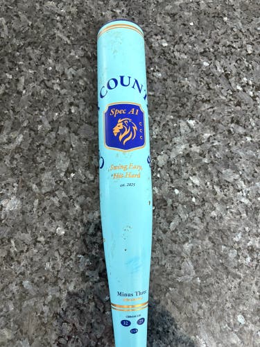 Combat MFG Spec A1 Alloy BBCOR Certified Bat (-3) 29 oz 32" (Used)
