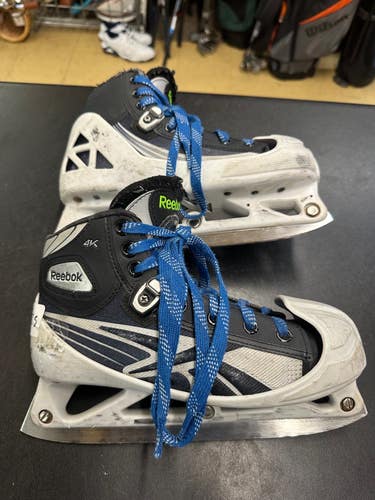Reebok 4K Hockey Goalie Skates Size 3.5 (Used)in good shape