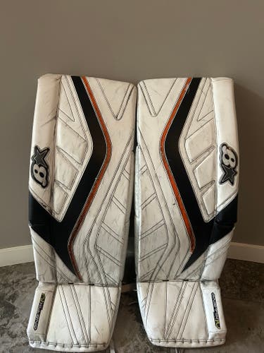 35" 2018 Brian's GNETiK lV Goalie Leg Pads (Used)