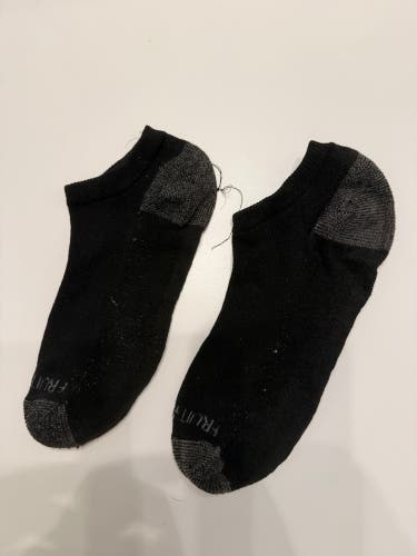 Fruit of the Loom and Delta Black Adult Unisex Large/Extra Large Socks bundle!