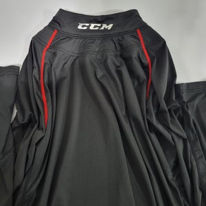 CCM (Used) Neck Guard Long Sleeve Baselayer Top - Adult Small