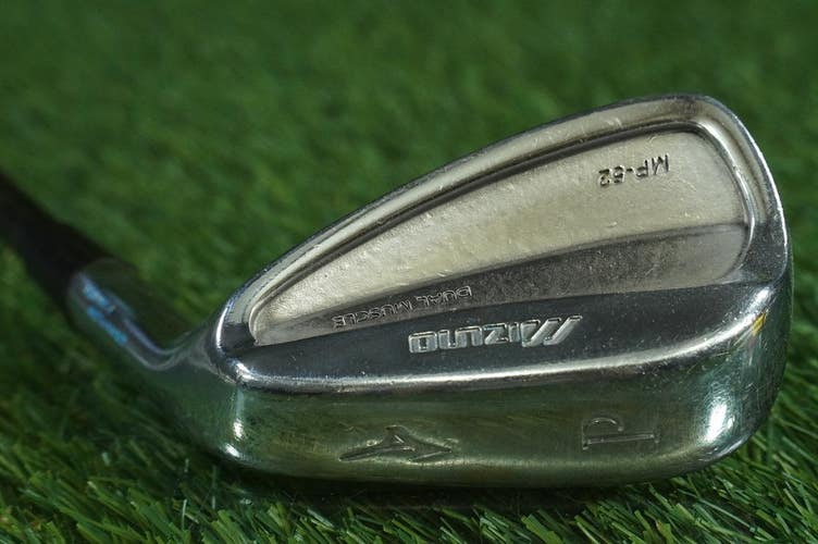 Mizuno MP-52 Pitching Wedge "P" Dual Muscle KBS Tour R 90 Black Steel Shaft!!