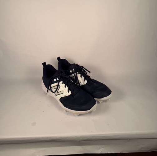 New Balance Men’s Fresh Foam 3000 V6 Molded Baseball Cleats Size 12 Navy and White