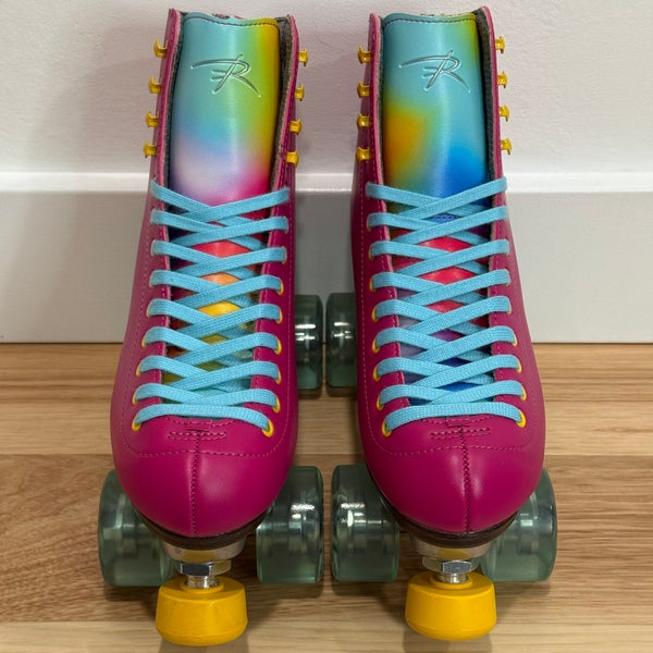 Riedell Orbit Outdoor Quad Roller Skate Set Size 8
