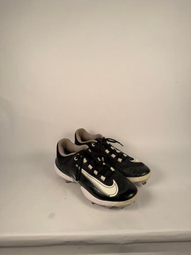 Nike Alpha Huarache Elite 4 Low 'Black White' Size 10.5