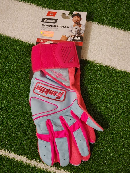 XL Franklin Powerstrap Batting Gloves (New)