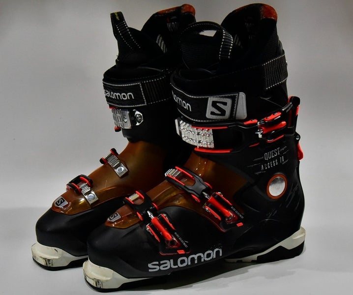SALOMON QUEST ACCESS 70 SKI BOOTS MEN SIZE 9.5/ 27.5