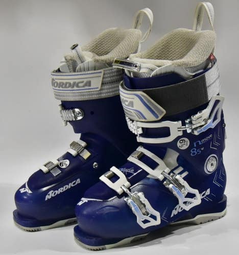 NORDICA NXT MOVE 85 W SKI BOOTS WOMEN SIZE 23.5/6.5