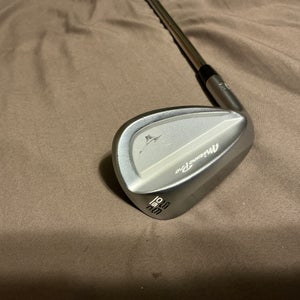 Men's Mizuno Mizuno Pro T-3 Soft White Satin Left Hand Wedge Wedge Flex 56 Degree Steel Shaft (Used)
