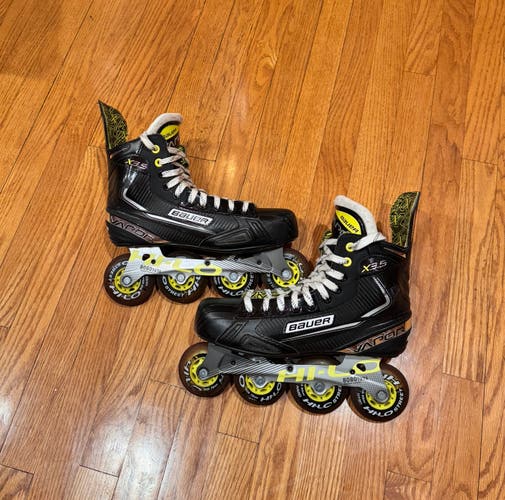 Bauer Vapor X3.5 Inline Skates Regular Width Size 8.5 (Used)
