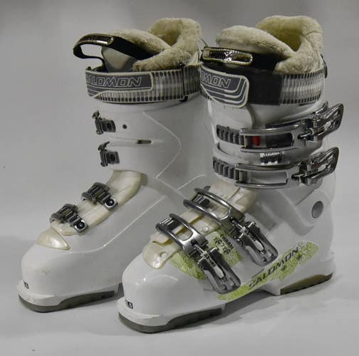 SALOMON CHARM 7 SKI BOOTS WOMEN SIZE 25.5/ 8.5