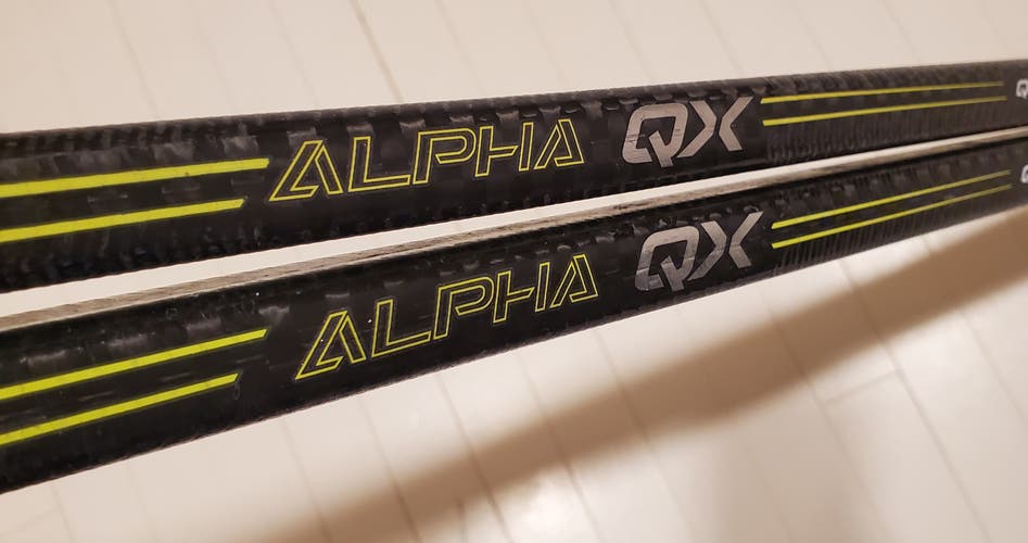 RH Senior Warrior Alpha QX Right Handed Hockey Stick W88 85 Flex (Used)