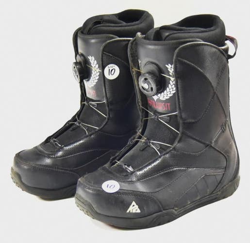 K2 TRANSIT SNOWBOARD BOOTS MEN SIZE 10