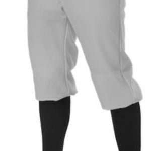 Alleson Athletic Youth Double Knit Knicker Baseball Pants Extra Large (New)