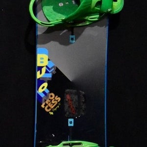 BURTON PROCESS SNOWBOARD SIZE 159 CM WITH LARGE BINDINGS