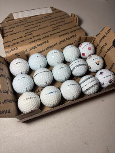 TaylorMade TP5X Golf Balls 15 Pack Used
