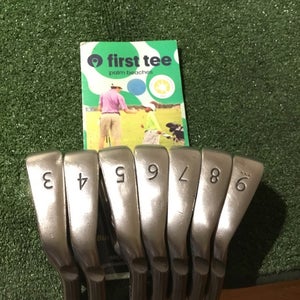 Ping i15 Black Dot Irons Set (3-9 Irons) Stiff AWT Steel Shafts (STD -1/4)