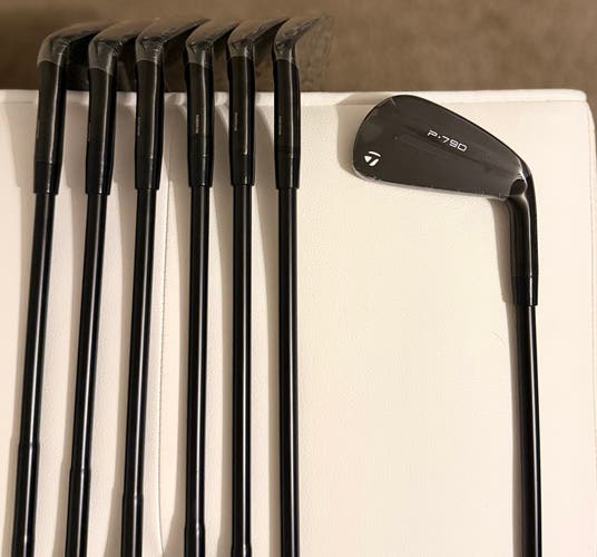 Men's 2025 TaylorMade P-790 Right Handed Iron Set Stiff Flex Steel Shaft (New)