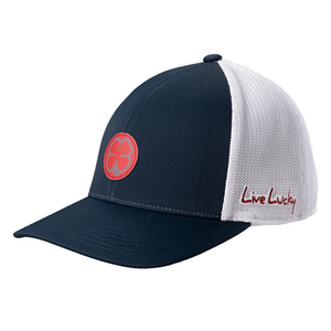 NEW Black Clover Live Lucky Sharp Luck 15 Navy Men's Snapback Golf Hat/Cap