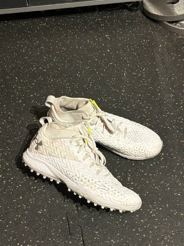 Men's Size M 9.5 (W 10.5) Adult Under Armour Spotlight Turf Shoes (Used)