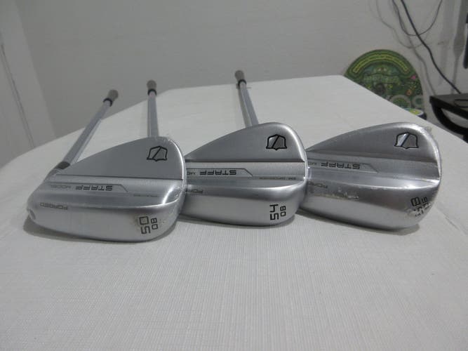 Wilson Staff Model ZM Wedge Set - 50*-54*-58*- Regular Steel +0.5" Long MINT/NEW