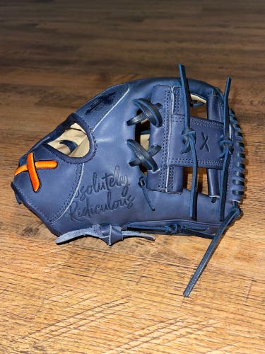 Absolutely Ridiculous Bible Glove: Navy Binding 11.5