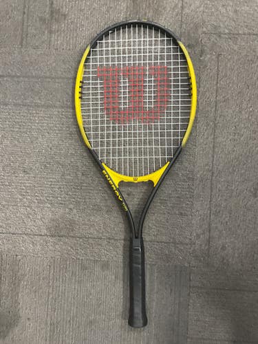 Used Wilson ENERGY XL Adult Tennis Racquet Yellow 3 3/8" 11614-S000229316