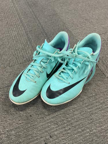 Used Nike MERCURIAL Soccer Cleats Carolina Blue Junior 02.5 11614-S000229260