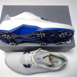 ECCO Golf Biom G5 Golf Shoes White Blue Men's SZ 11.5 NEW