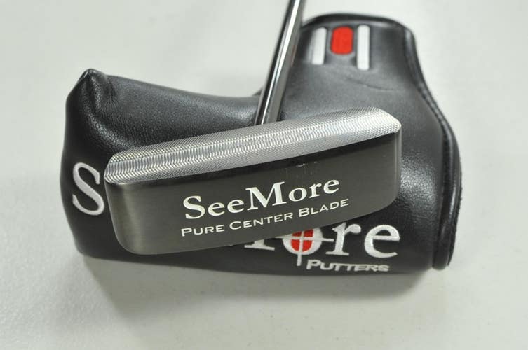 See More Pure Center Blade 34" Putter RH Steel with Head Cover  # 208649