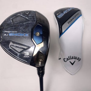 Callaway Paradym Ai Smoke Max 3 Fairway Wood 15* Extra Stiff Mens RH HC