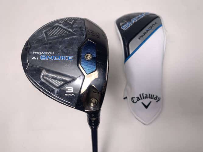 Callaway Paradym Ai Smoke Max 3 Fairway Wood 15* Extra Stiff Mens RH HC