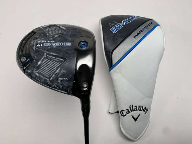 Callaway Paradym Ai Smoke Max Driver 9* Cypher Forty 5.5 Regular Mens RH HC