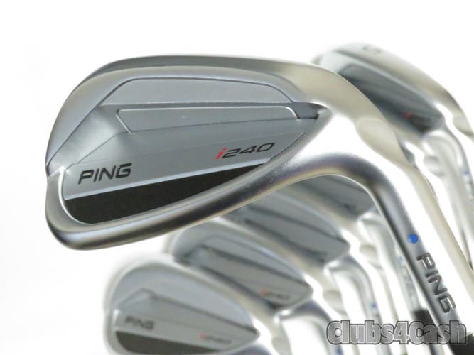 PING i240 Irons Blue Dot AWT 3.0 X-Flex 5-P+Uw .. CLEAN