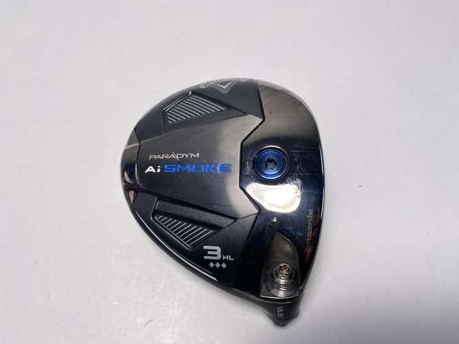 Callaway Paradym Ai Smoke TD Tour Issue 3 HL Fairway Wood 16.5* HEAD ONLY RH