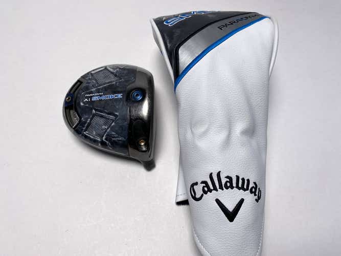 Callaway Paradym Ai Smoke Max Driver 9* HEAD ONLY Mens RH HC
