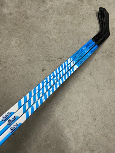 3 PACK 80 Flex P92 Senior Warrior Covert QR5 Pro Left Hockey Stick NCAA Pro Stock (New) Maine