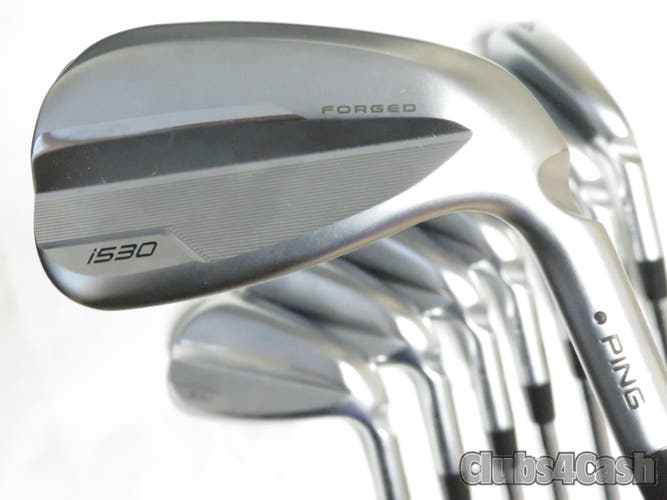 PING i530 Irons Black Dot Dynamic Gold Mid 100 R300 Regular 4-P+Uw  Near MINT