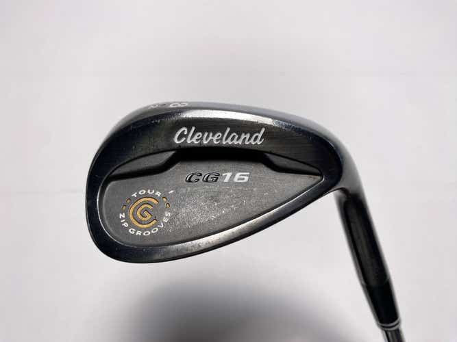 Cleveland CG16 Black Pearl Lob Wedge LW 58* 12 Bounce Traction Wedge RH